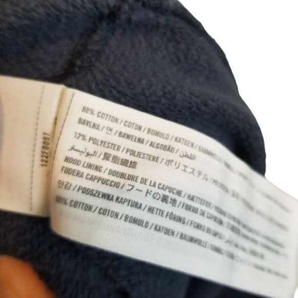 Abercrombie & Fitch Mens M Blue Long Sleeves Hoodi - Picture 7 of 8